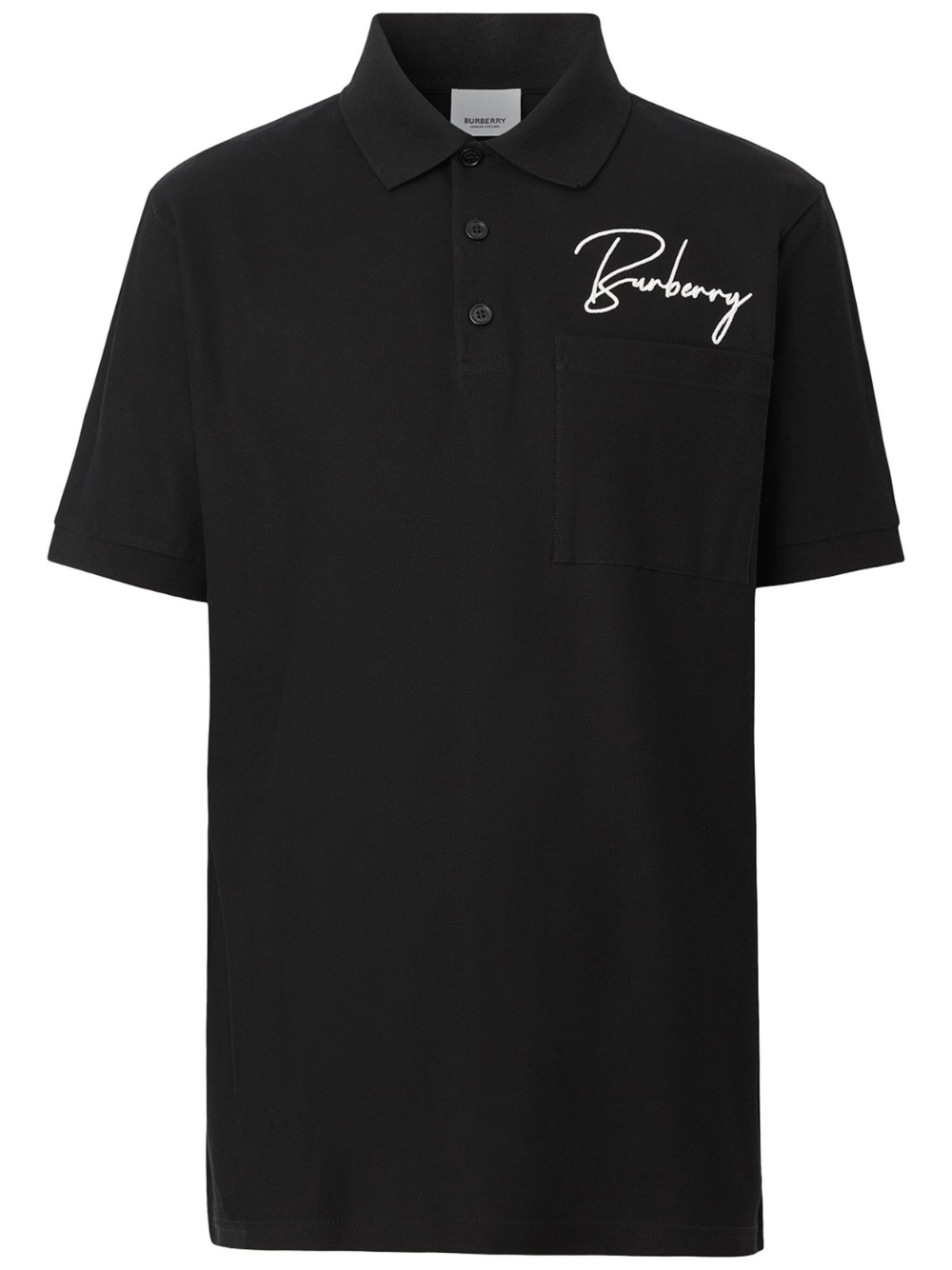Burberry Signature Polo Shirt Black