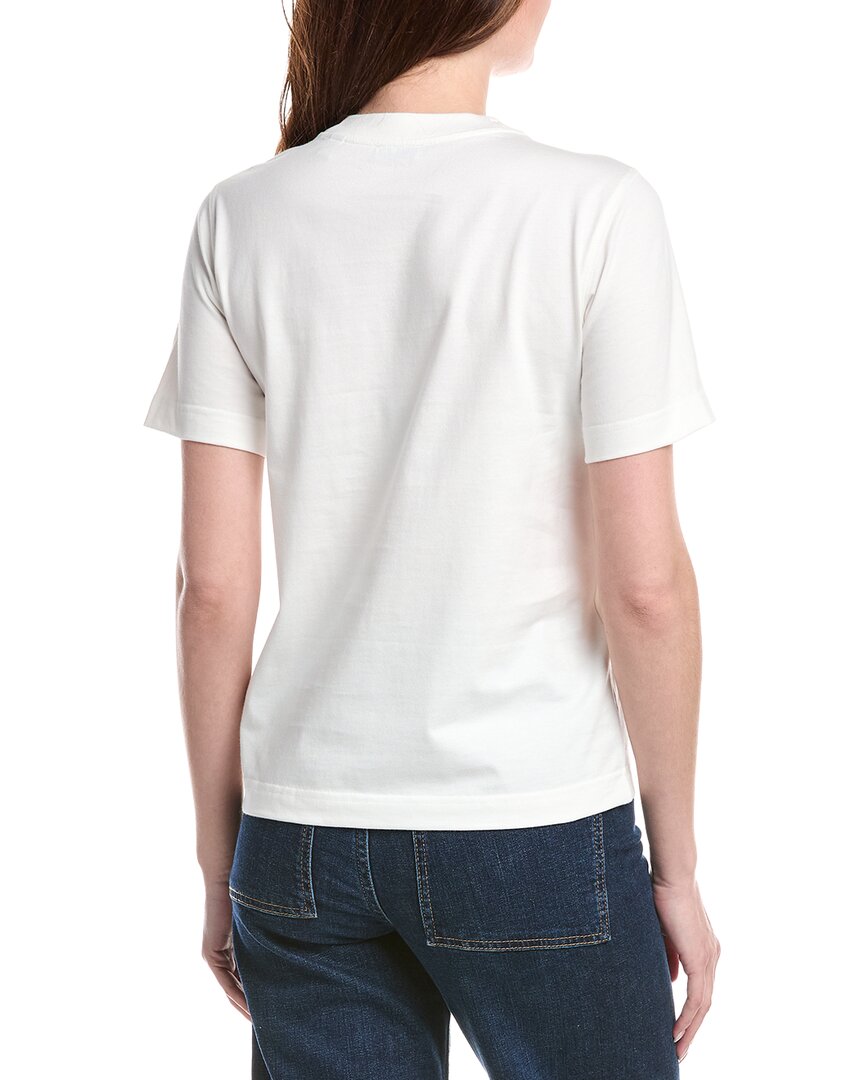 Burberry Check Cursive Logo T-Shirt