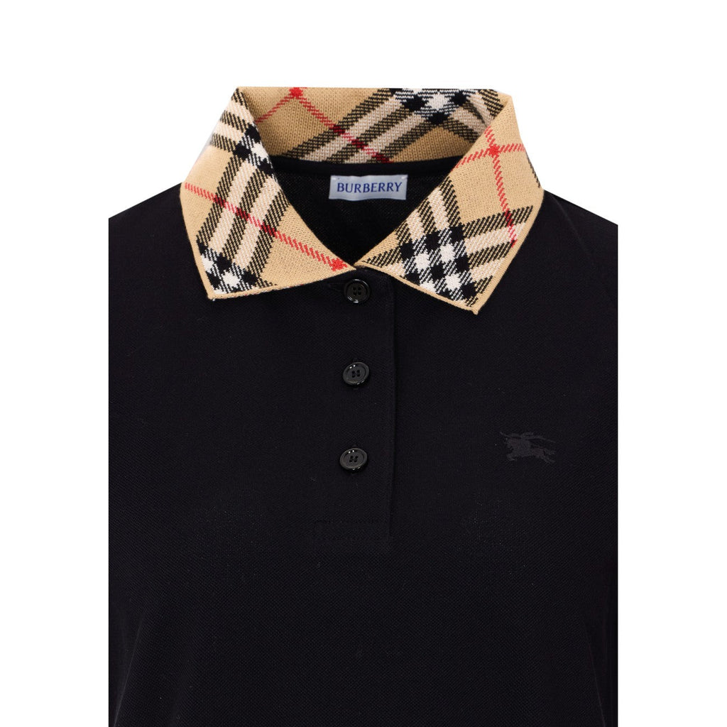 Burberry Women Check Neck Dress